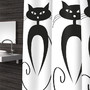 Штора для ванной «Коты»